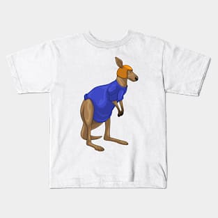 Kangaroo Helmet Football Kids T-Shirt